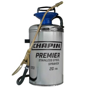 Chapin 1253 Premier 2-gallon Stainless Steel Lawn and Garden Handheld Tank Sprayer - 1 of 4