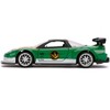 2002 Honda NSX Type-R Japan Spec Green Ranger "Power Rangers" 1/32 Diecast Model Car by Jada - 3 of 4