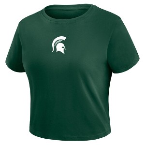 NCAA Michigan State Spartans Women's Fashion Top - 1 of 3