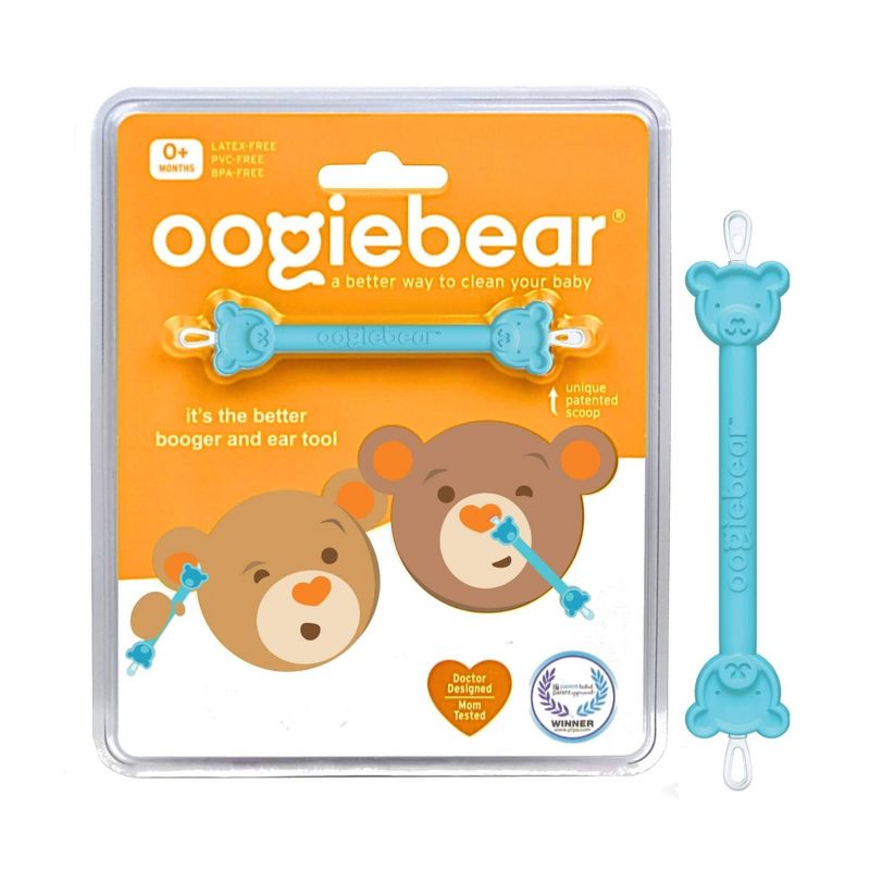 oogiebear Dual Nasal Booger and Ear Wax Remover for Newborns, Infants and Toddlers - Aspirator Alternative, 1 of 10