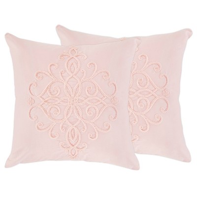 Set of 2 Bohemian Decorative Accent Throw Pillows Pink - Sweet Jojo Designs