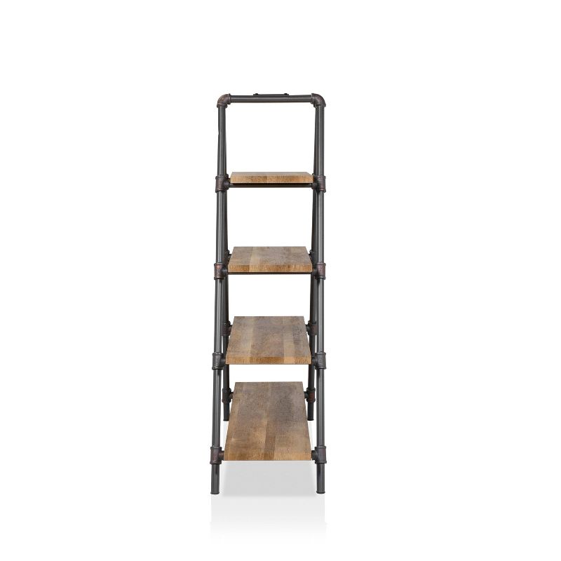 59&#34; Mathews 4-Shelf Ladder Bookcase Bronze - HOMES: Inside + Out, 4 of 10