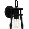 Quoizel Lighting Barber 1 - Light Sconce in  Matte Black - 2 of 4