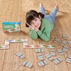 eeBoo: Floor Head To Toes Dominoes - Dinosaur - 28-Piece Matching Game, Kids 3+ - 4 of 4