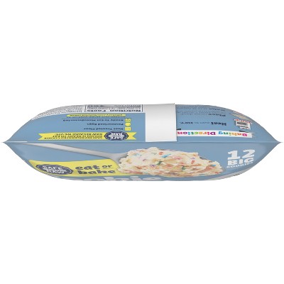 Pillsbury Birthday Cake Sugar Cookie Dough - 16oz/12ct