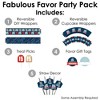 Big Dot of Happiness Boy 16th Birthday - Sweet Sixteen Birthday Party Favors and Cupcake Kit - Fabulous Favor Party Pack - 100 Pieces - 2 of 4