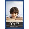 PosterPalooza | Classic Modern Blue Picture Frame - UV Acrylic, Foam Board Backing, Hanging Hardware - 2 of 4