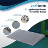 VersaRamp 3" Rise Lightweight Foam Threshold Ramp, Portable Access for Wheelchairs and Mobility Scooters at Doors, Curbs and Steps, 800 Lb Capacity - 2 of 4