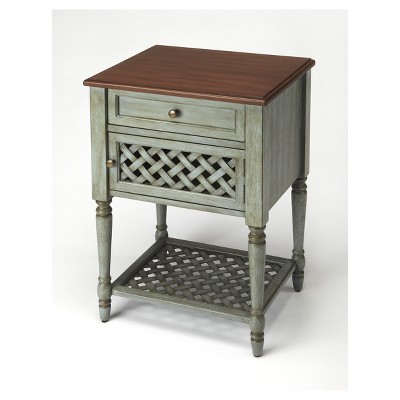Chadway End Table - Rustic Blue - Butler Specialty