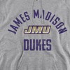 James Madison University JMU Official Dukes Logo Adult Pull-Over Hoodie - 2 of 4