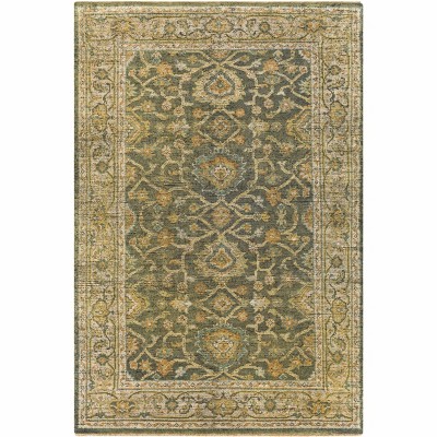 Hauteloom Coylton Wool Living Room, Bedroom Area Rug - Traditional