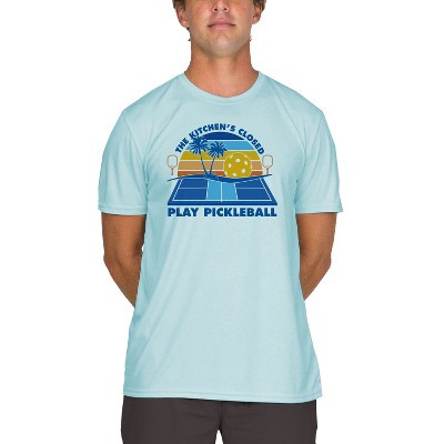 Vapor Apparel Men's Pickleball Kitchen's Closed UPF 50+ T-Shirt for Sports and Outdoor Lifestyle
