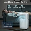 Kismile 10000 ASHRAE BTU/6000 BTU DOE 115-Volt Vented Medium Room Portable Air Conditioner Remote Included - 3 of 4