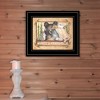 ChicFurnit Wall Art Bear Necessities Framed Print Modern Rustic Design for Living Room, Multicolor, 13"*1"*11" - 2 of 4