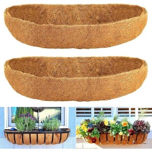 Kitcheniva 24 Inch Trough Coco Liners For Window Box 2 Pcs - 1 of 4