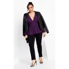 Women's Plus Size Rapture Top - petunia | CITY CHIC - 2 of 4
