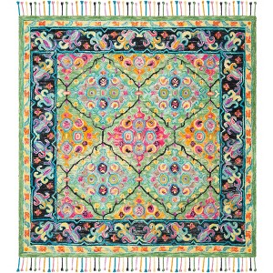 Aspen W/ Tassels APN114 Hand Tufted Indoor Rugs - Safavieh - 1 of 4