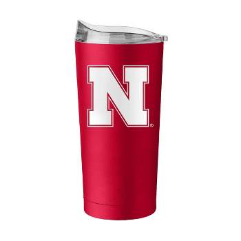 NCAA Nebraska Cornhuskers 20oz Powder Coat Tumbler