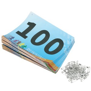 Unique Bargains Tearproof Sports Game Basketball Running Bib Competitor Numbers - 1 of 4