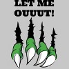 Men's Design By Humans Let the monster out halloween By ArtStyleAlice T-Shirt - 2 of 4