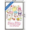 Trends International Hello Kitty and Friends - Kawaii Favorite Flavors Framed Wall Poster Prints - 3 of 4