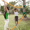 VEVOR Slackline Kit with Training Line, 60 ft Backyard Slack Line Equipment, Easy Setup Tight Rope for Kids Adults, Complete Slackline Set - 2 of 4