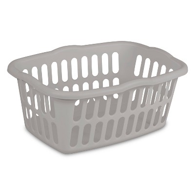 1.5 Bushel Rectangular Laundry Basket Gray - Room Essentials™