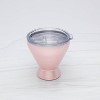 Cambridge Silversmiths Set of 4 11oz Cocktail Tumblers with Lids Brushed Pink: Stainless Steel, Dishwasher-Safe - 3 of 4
