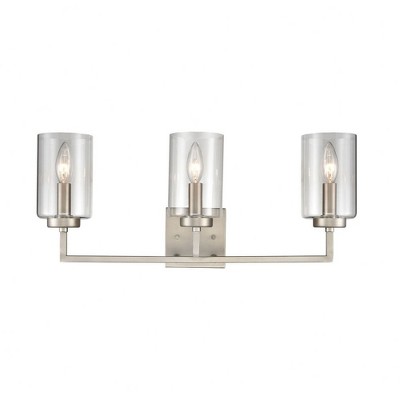 Thomas Lighting West End 3 - Light Vanity in  Brushed Nickel