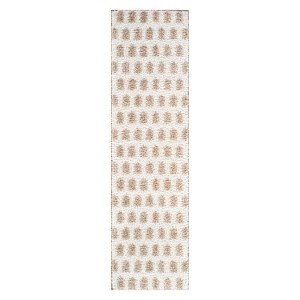 World Rug Gallery Scandinavian Arrow Shag Rug – Modern Look – Anthracite Dark Gray – Easy Maintenance - 1 of 4