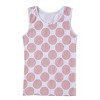 Sportoli Girls Ultra Soft 100% Cotton Tagless Tank Undershirts 4-Pack - 3 of 4
