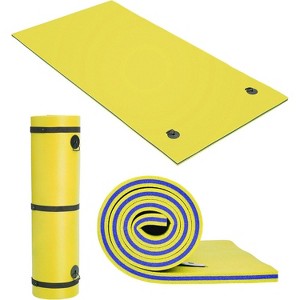 Acekool Lily Pad Floating Mat, Extra Large 8'/9'/12' Water Mat, Tear-Resistant 3-Layer XPE Foam, Bright Colors for Adults & Kids - 1 of 4