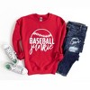 Simply Sage Market Women's Graphic Sweatshirt Baseball Junkie - 3 of 4