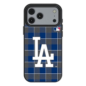 MLB National League Teams Plaid MagSafe Compatible Cell Phone Case for Apple iPhone 17 Series - 1 of 4