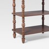 Traditional Walker Edison EZ Assembly 48" Spindle Bookshelf - 2 of 4