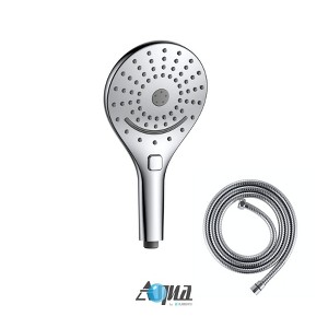 KubeBath Aqua Rondo by KubeBath 6Inch Multifunction Handheld With Flexible Hose - 1 of 1