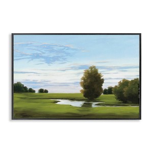 Stupell Industries Evening Light Countryside Framed Giclee Art - 1 of 4