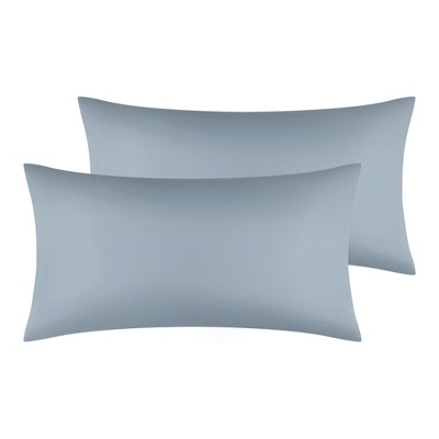Unique Bargains Solid Color Envelope Closure for Easy Care Wrinkle Pillowcase 2 Pcs