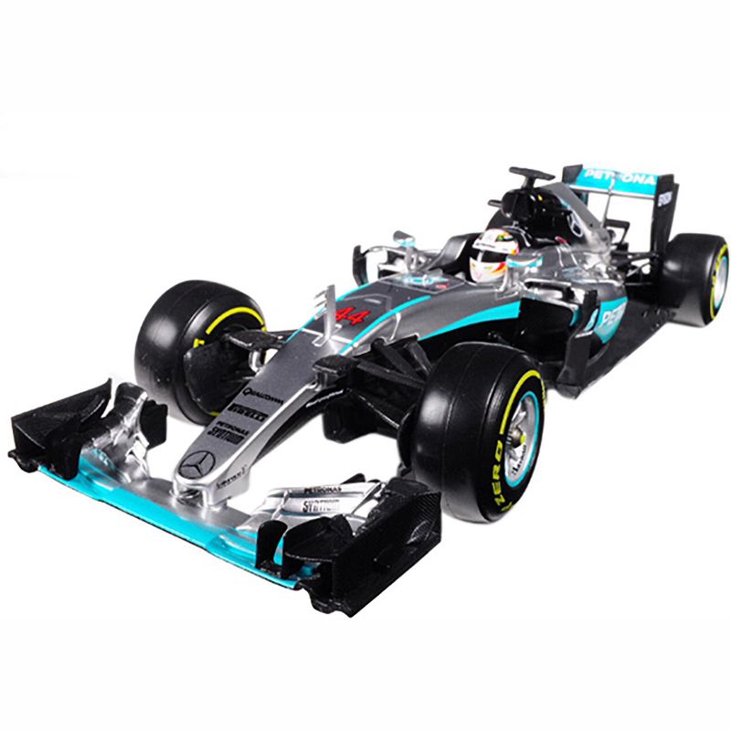 Mercedes AMG F1 W07 Hybrid Petronas #44 Lewis Hamilton Formula 1 (2016) 1/18 Diecast Model Car by Bburago, 2 of 4