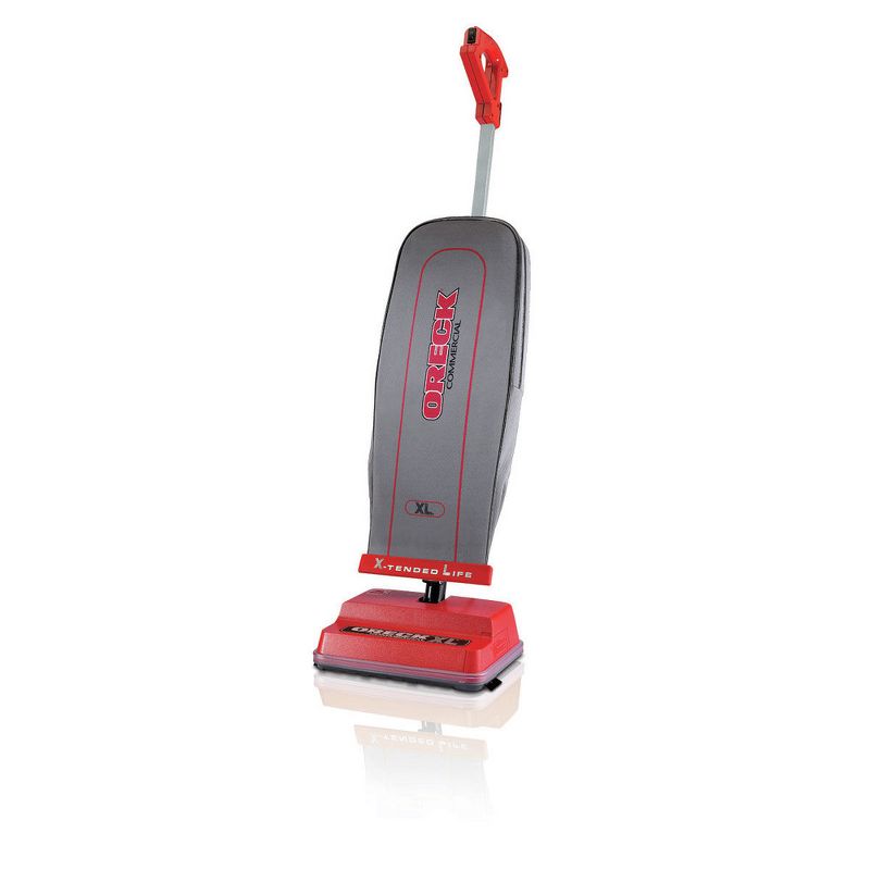 Oreck Commercial - Commercial 12-1/2 in. x 9-1/4 in. x 47-3/4 in. Upright Vacuum - Red/Gray, 2 of 6