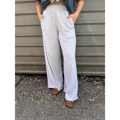 Women's Wide-leg Sweats - Mimosa