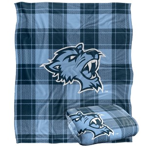 Baruch College Campus Plaid Spirit Silky Touch Super Soft Throw Blanket 50x60 - 1 of 4
