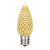 Novelty Lights C9 LED Faceted Christmas Replacement Bulbs Dimmable 25 Pack - 2 of 4