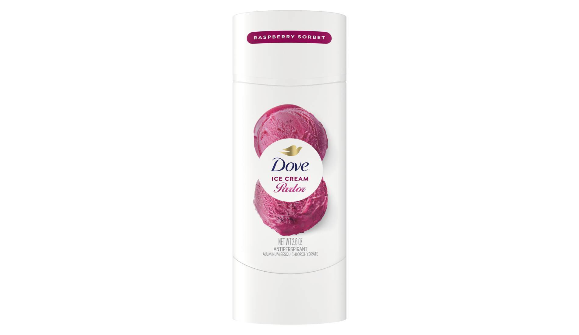 Dove Beauty Ice Cream Parlor Antiperspirant & Deodorant Stick - Raspberry Sorbet - 2.6oz