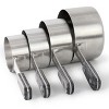 Oster Blakeley 4 Piece Stainless Steel Measuring Cup Set in Dark Gray with Wood Handles - 3 of 4
