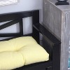 Gripper 43"x14"x3" Non Slip Tufted Omega Universal Bench Cushion - 4 of 4