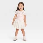 OshKosh B'gosh Toddler Girls' Bunny Sleeveless Tulle Skirtall - Light Pink