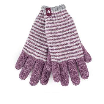 Heat Holders® Women's Oslo Gloves | Insulated Cold Gear Gloves | Advanced Thermal Yarn | Warm, Soft + Comfortable | Plush Lining | Winter Accessories | Men + Women’s Gift