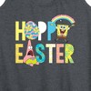 Women's - SpongeBob Squarepants - Hoppy Easter Icons Graphic Racerback Tank - 2 of 4