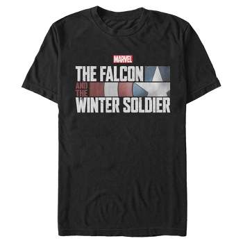 Men's Marvel The Falcon And The Winter Soldier Shield Logo T-Shirt